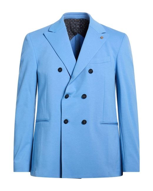 Barbati Blue Blazers for men