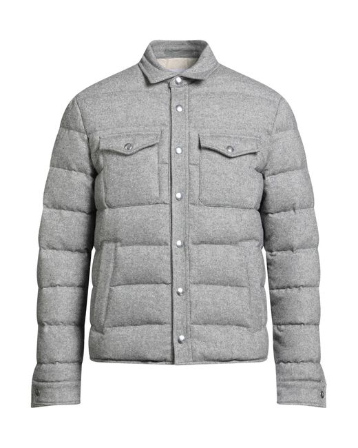 Eleventy Gray Puffer for men