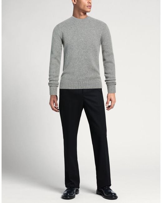 FILIPPO DE LAURENTIIS Gray Jumper for men
