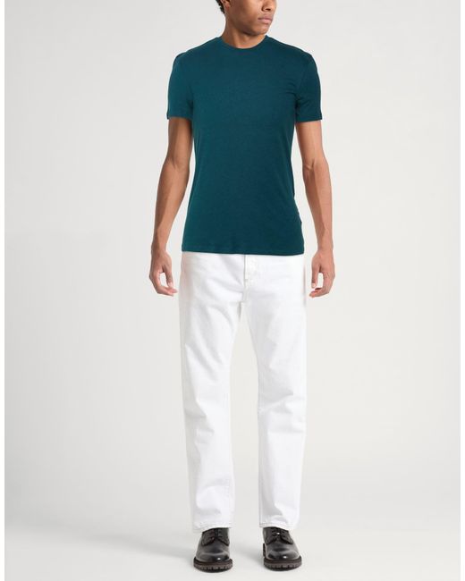 Majestic Filatures Green T-Shirt for men