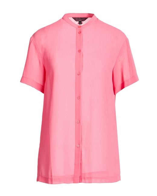 ARMANI EXCHANGE Pink Shirt