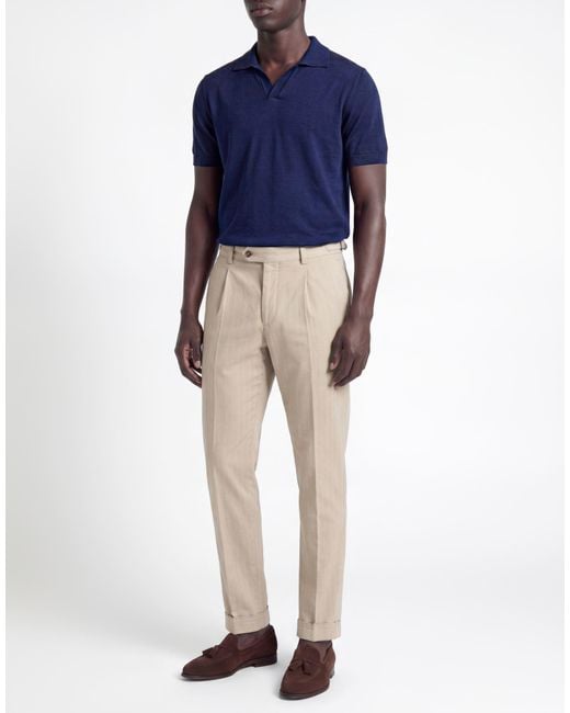 Mason's Natural Pants Cotton, Lyocell, Elastane for men