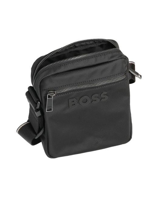 Boss Black Cross-Body Bag for men