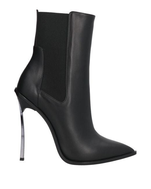 Casadei Black Ankle Boots