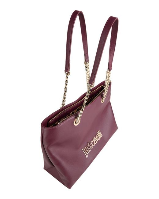 Just Cavalli Purple Handbag