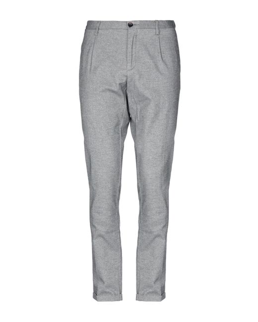 AT.P.CO Gray Casual Pants for men