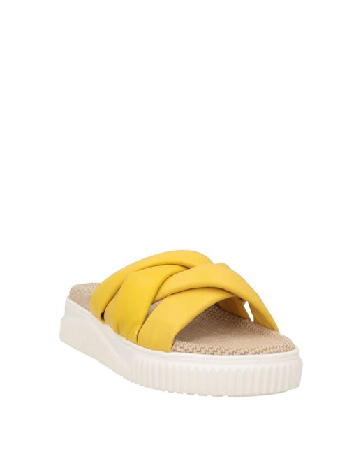 Voile Blanche Yellow Sandals