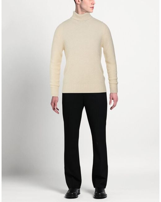 Oliver Lattughi White Turtleneck for men