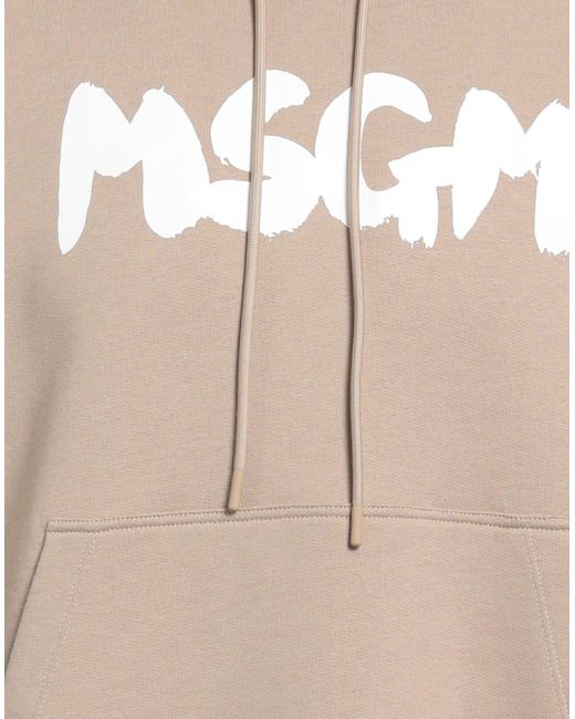 MSGM Sweatshirt in Natural für Herren