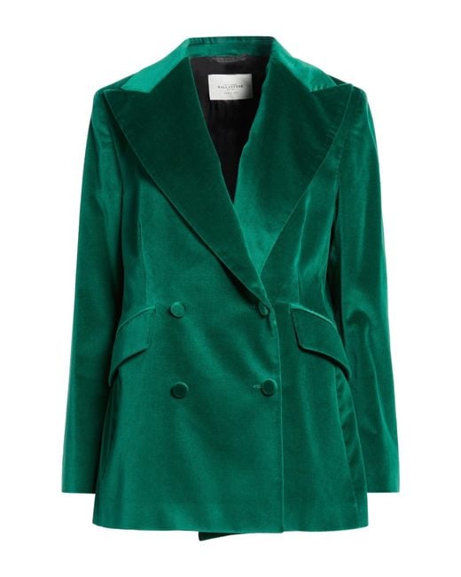 Ballantyne Green Blazer Cotton, Elastane
