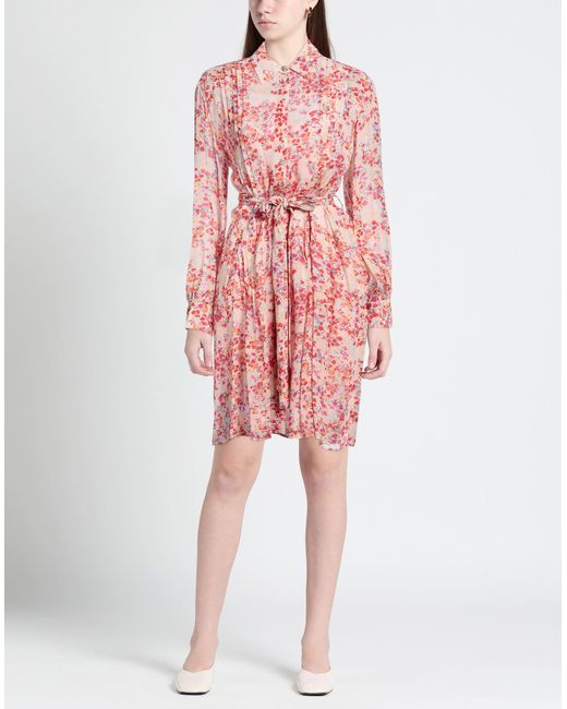 Anna Molinari Pink Short Dress