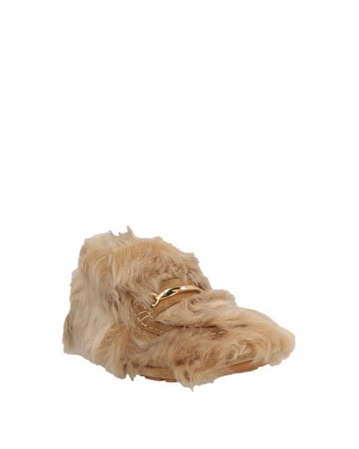 Bally Natural Ankle Boots Lambskin