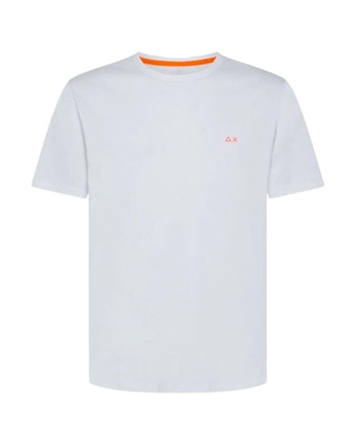 T-shirt di Sun 68 in White da Uomo