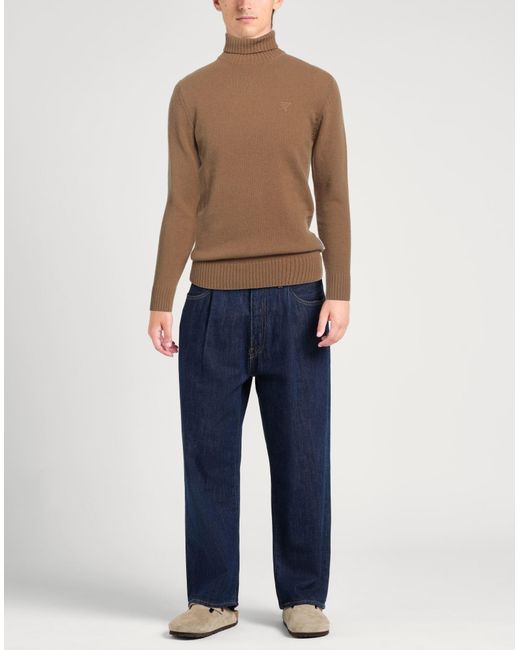 Berna Brown Turtleneck for men