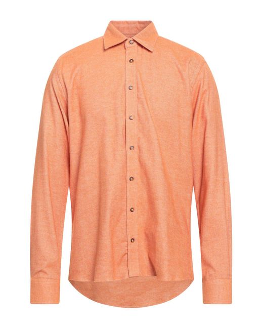 Sand Copenhagen Orange Shirt for men
