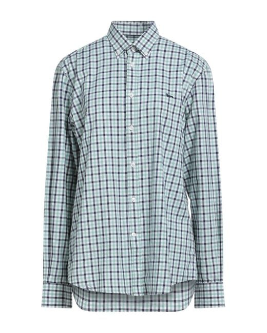 Harmont & Blaine Blue Shirt Cotton, Polyester for men