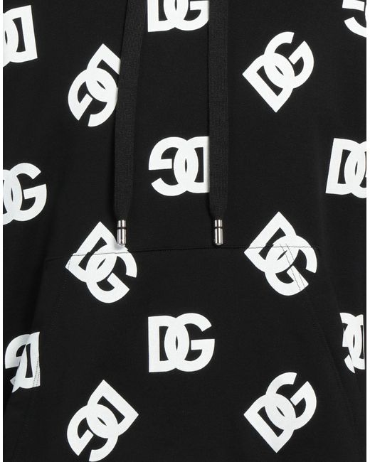 Dolce & Gabbana Black Sweatshirt for men