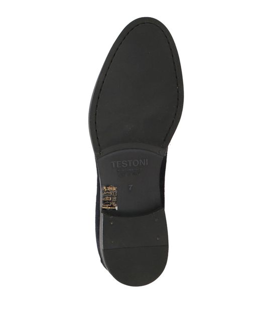 Testoni Black Loafer for men