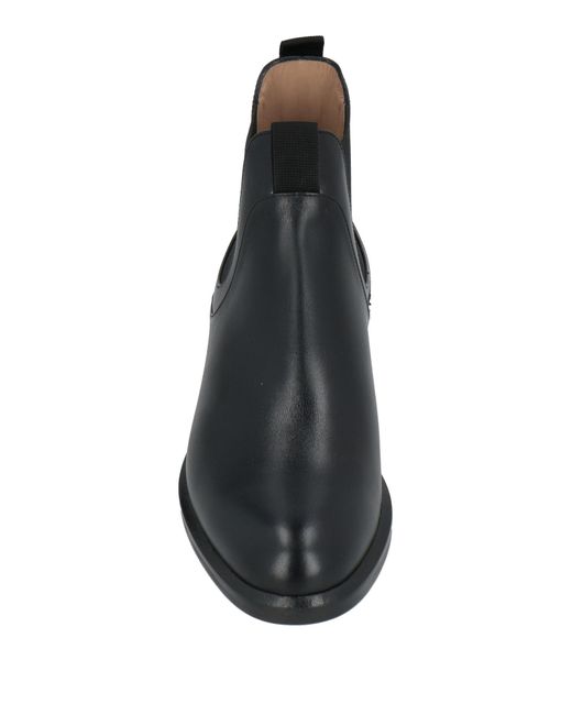 Emporio Armani Black Ankle Boots