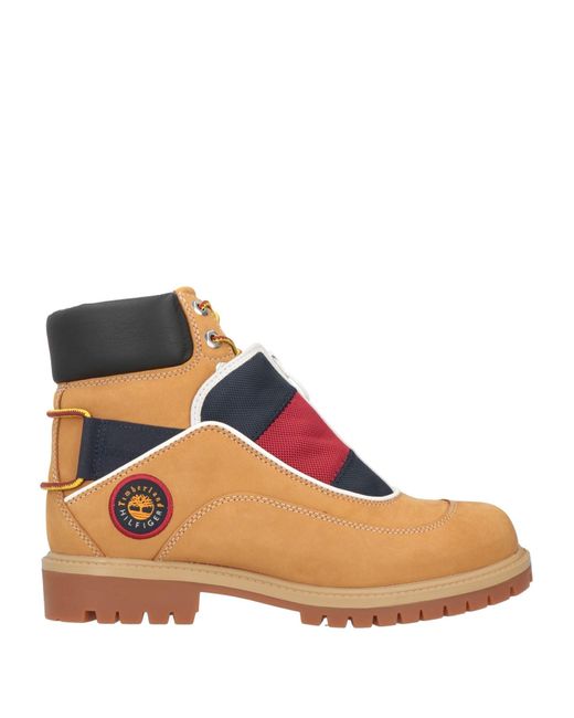 TOMMY HILFIGER x TIMBERLAND Natural Ankle Boots for men