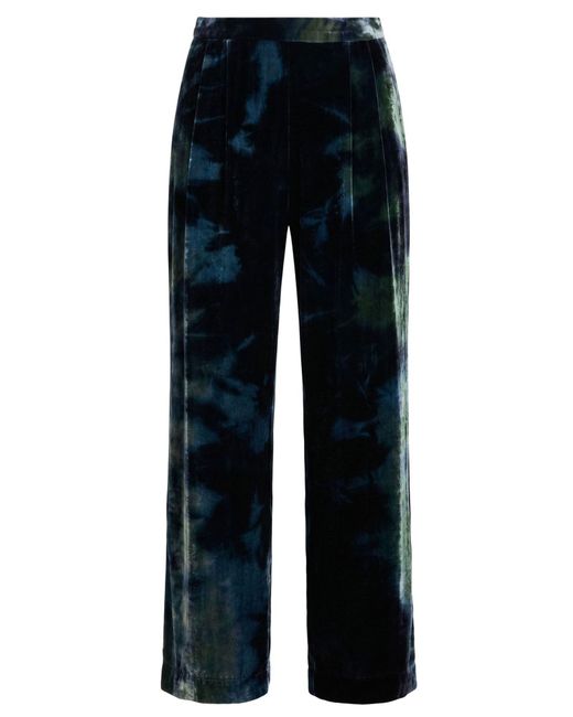 Roberto Collina Blue Pants Viscose, Polyamide