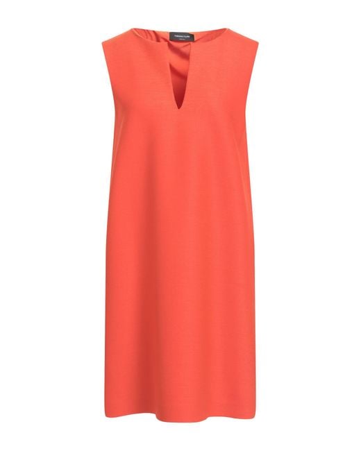 Fabiana Filippi Red Mini Dress