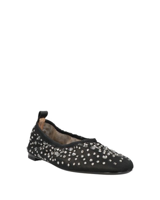 Tory Burch Black Ballet Flats
