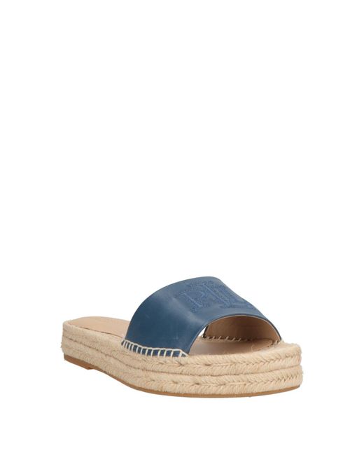 Ralph Lauren Blue Espadrilles