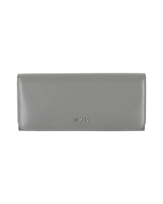 Tod's Gray Wallets