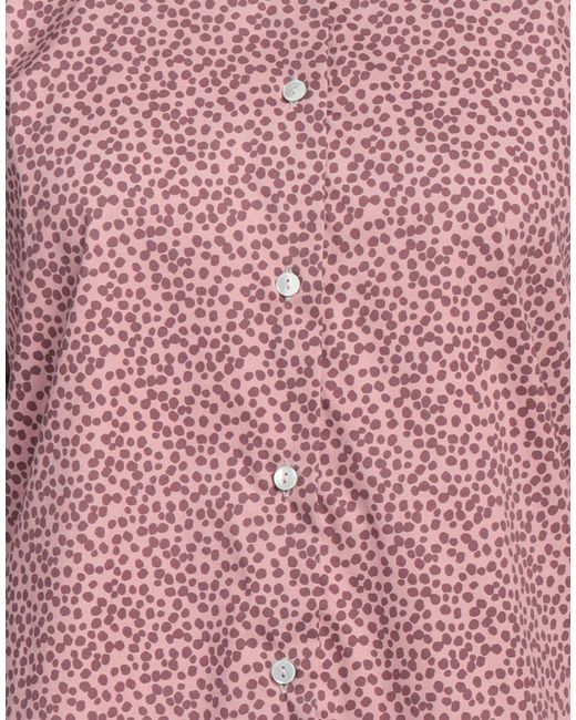 Xacus Pink Shirt Cotton, Elastane
