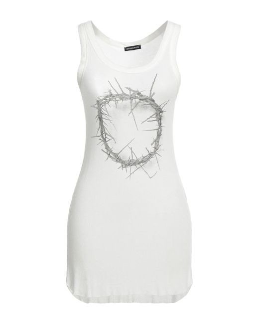 Ann Demeulemeester White Tank Top