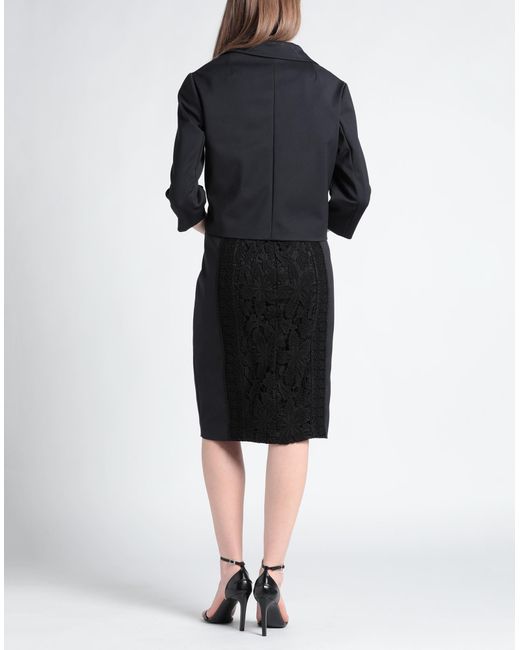 Femme Vêtements Tailleurs Jupes de tailleur Costume Synthétique Maria Grazia Severi en coloris Noir 