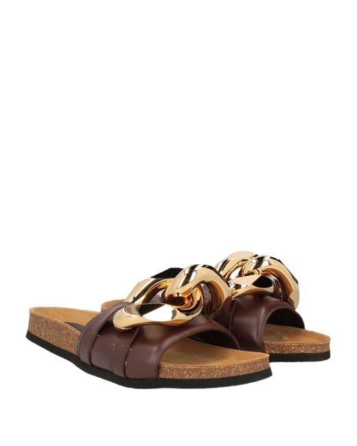 J.W. Anderson Brown Sandals for men