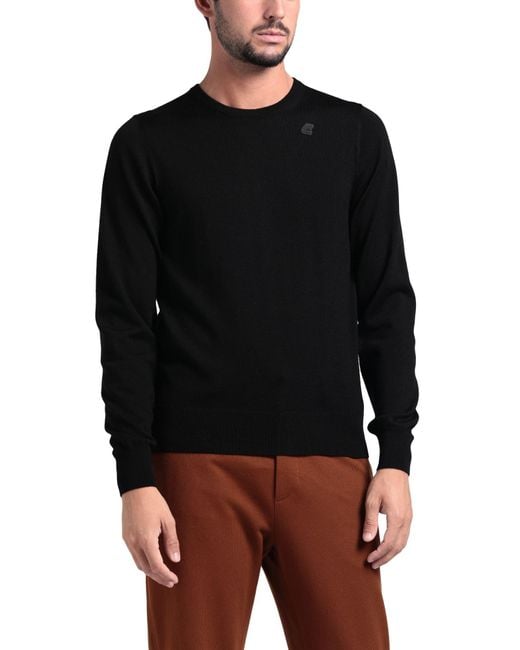 Pullover K-Way de hombre de color Black