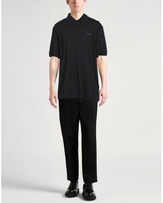 Hackett Black Polo Shirts for men