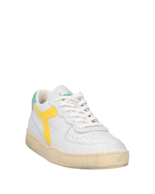 Diadora White Trainers