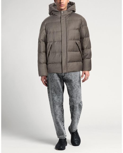 DUNO Brown Puffer for men