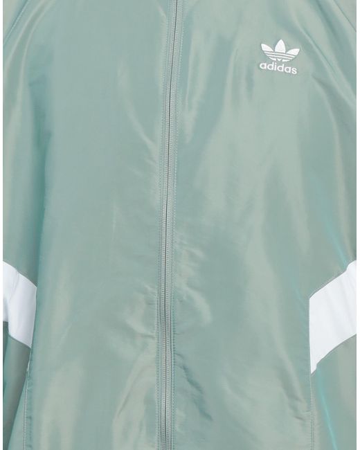 Adidas originals green jacket deals