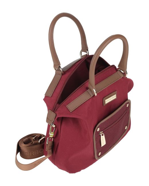 Borbonese Red Handbag