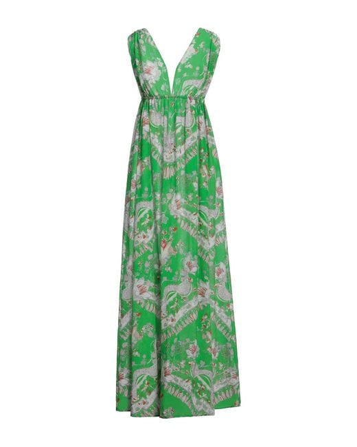 Emilio Pucci Green Maxi Dress