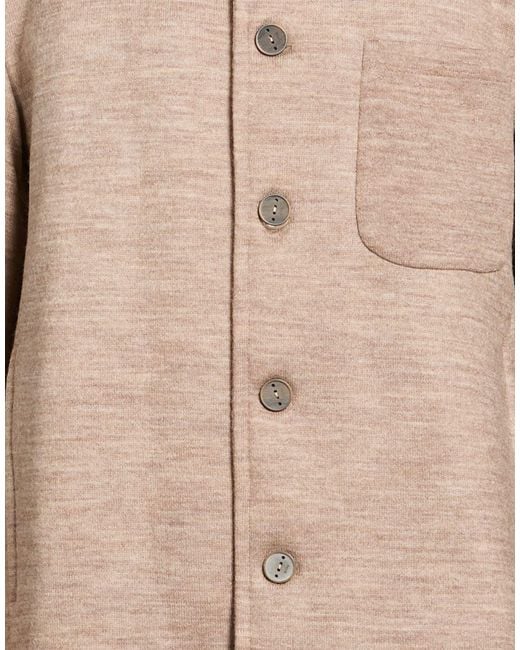 Hevò Natural Jacket Virgin Wool, Polyester for men