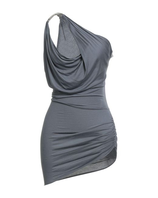 Rick Owens Blue Top Viscose, Polyamide, Elastane