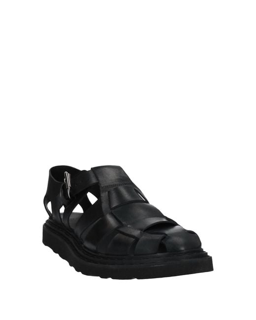 Officine Creative Black Sandals for men