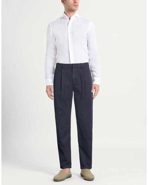 Dondup Blue Trouser for men