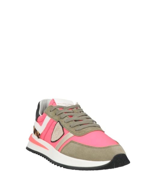 Philippe Model Pink Trainers