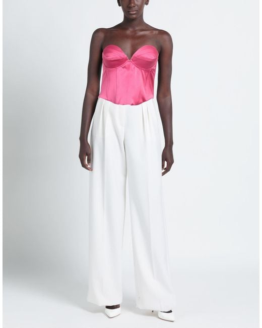 SILENCE LIMITED Pink Fuchsia Top Pes, Elastane