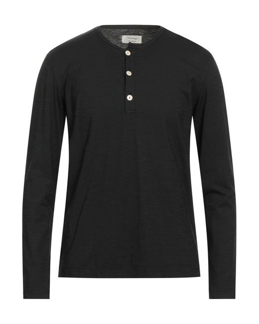 Tela Genova Black T-shirt for men