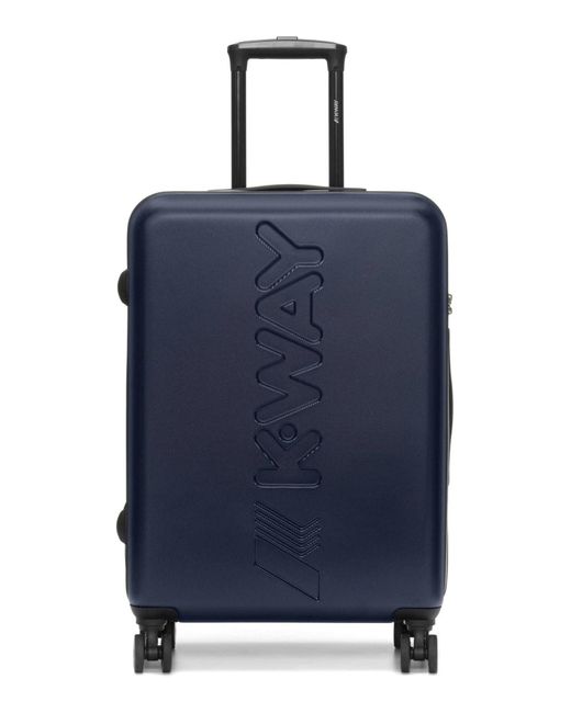 Valigia di K-Way in Blue da Uomo