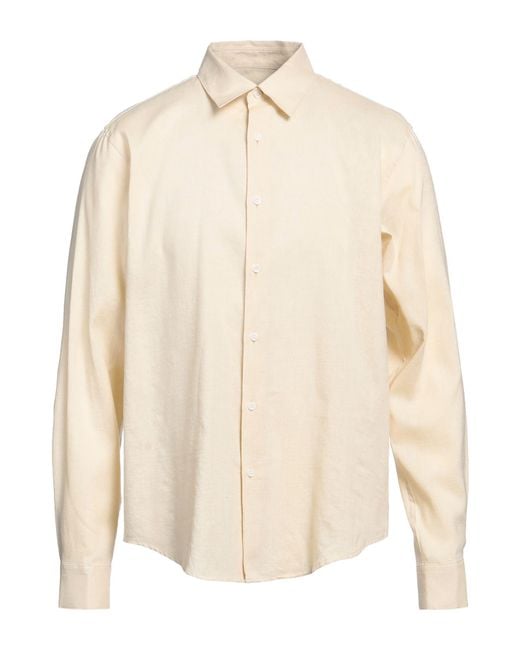Camicia di Sandro in Natural da Uomo