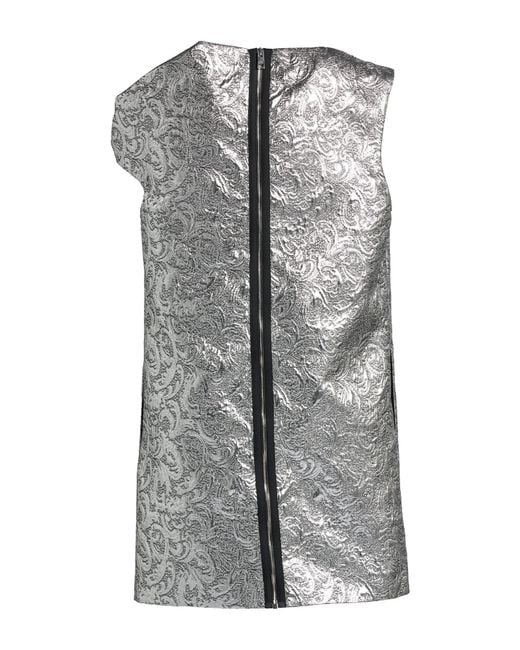 MSGM Gray Mini-Kleid